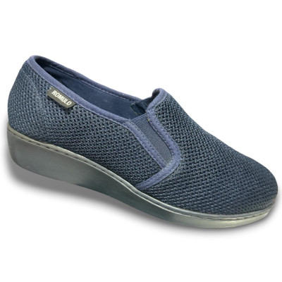 Romulo Casual Textil Azul Mujer Ref 3052